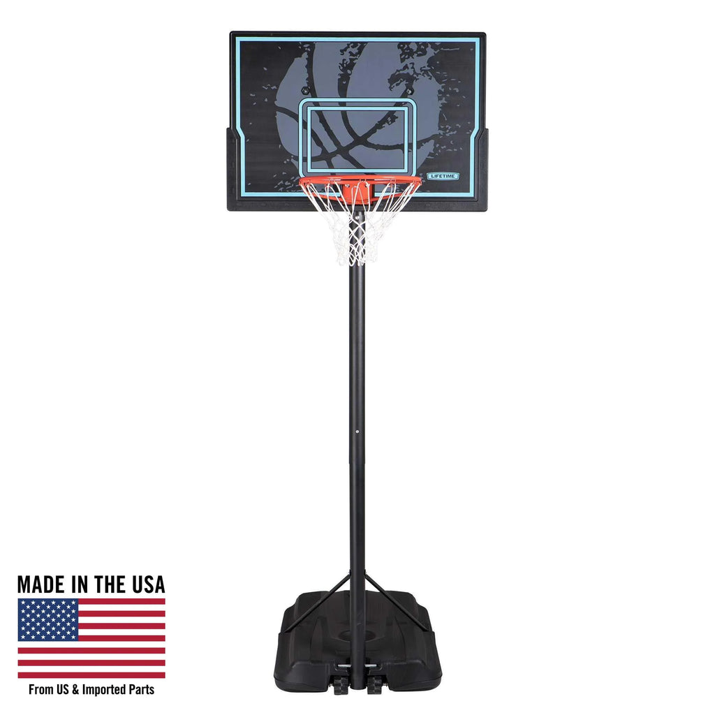 Adjustable Portable Basketball Hoop 44 inch U155155