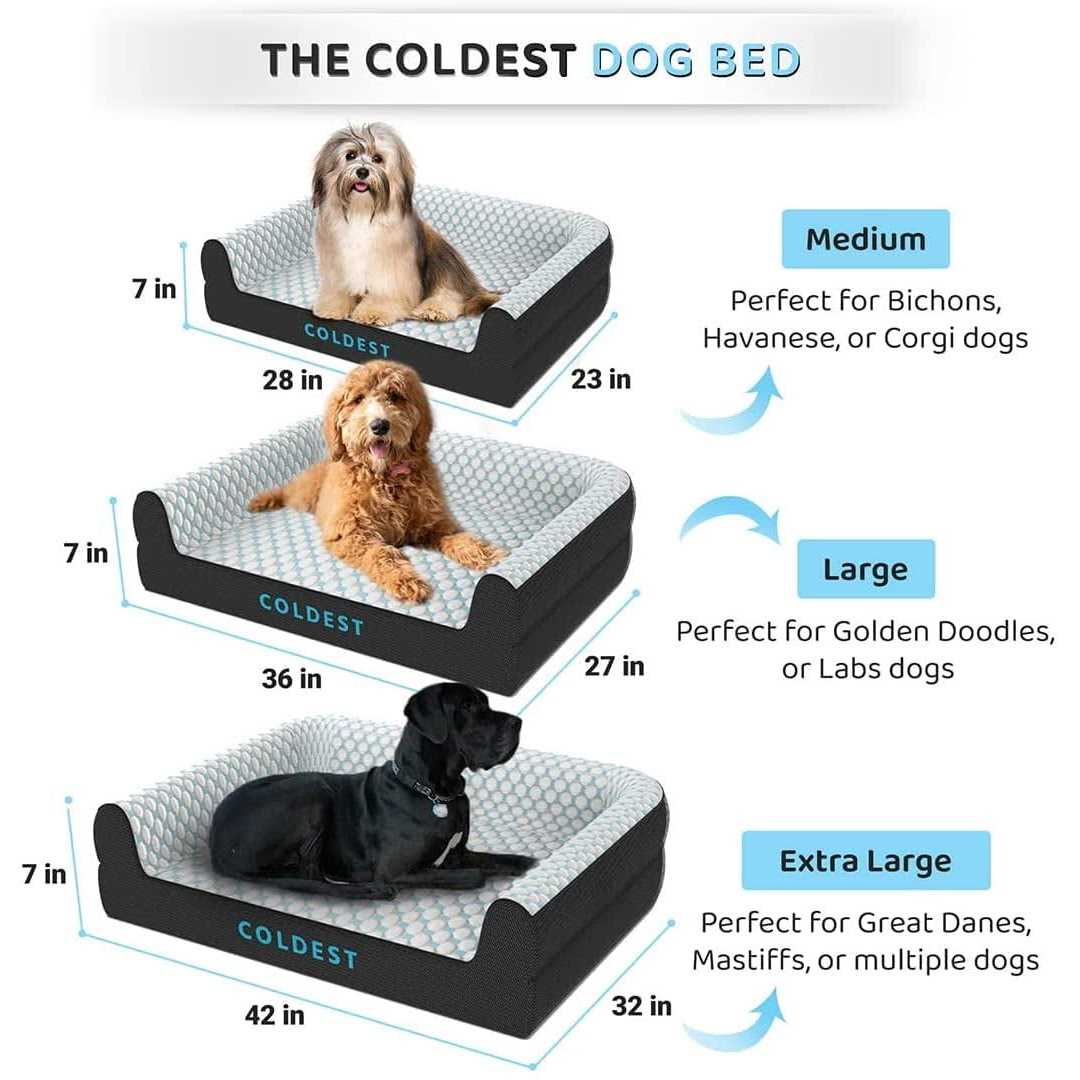 Cozy Cooling Dog Bed A173236