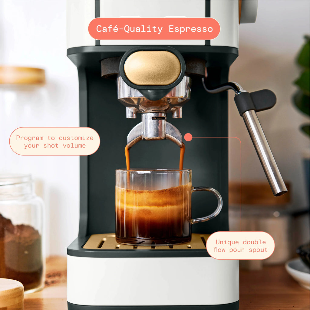 White 20-Bar Espresso Maker I567800