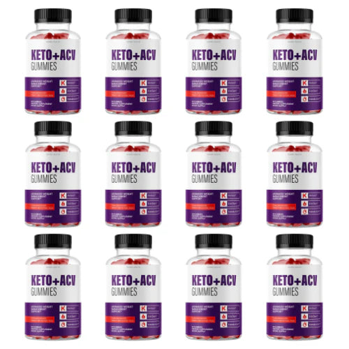 Keto +ACV Gummies Dietary Supplement W8227