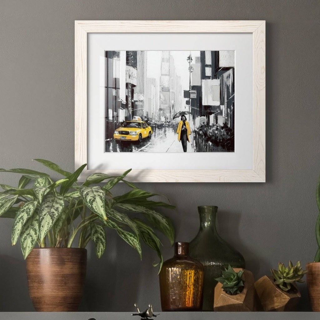 Premium Framed Canvas - Grey S465