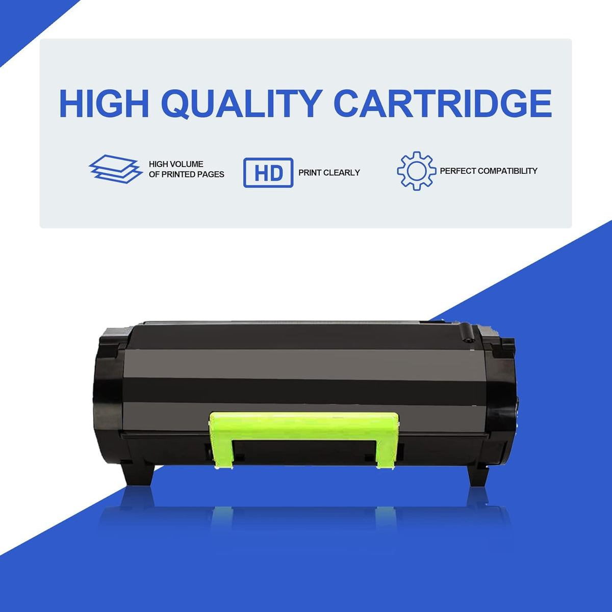 Compatible Remanufactured Black Toner Cartridge X177