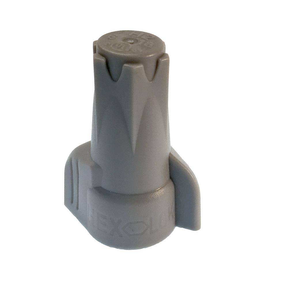 Gray Wire Connector (250-Pack) L4621