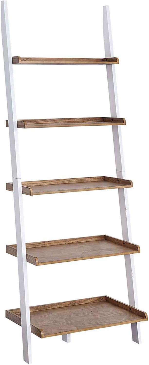 Espresso Bookshelf Ladder W7051