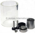 6 mm Cylindrical Hardened Steel Dry Pressing Die Set with 2 Push Rods Z8484