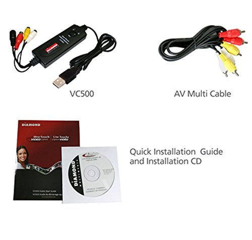 VC500 VHS to Digital File Converter U84217