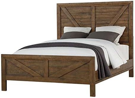 King Bed Solid Wood W43289