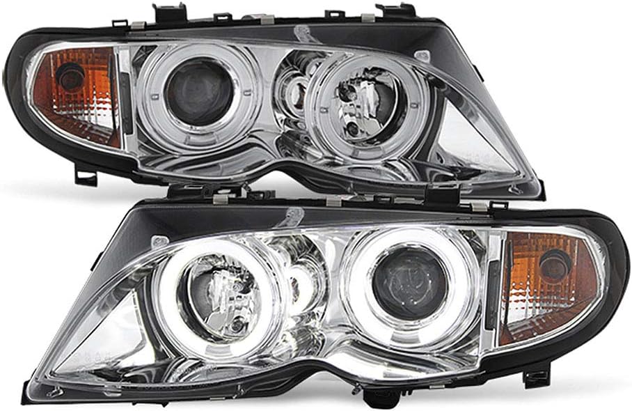 Chrome Projector LED Halo Headlights Assembly T868126