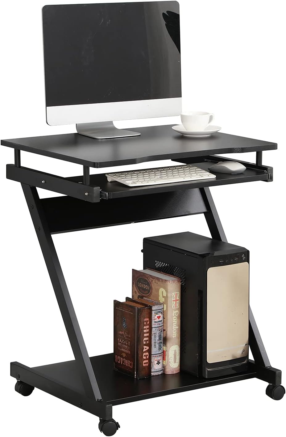 Mobile Laptop Cart with Keyboard Tray H440