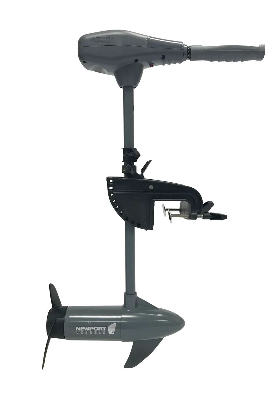 36 Lb. Thrust Saltwater Transom Mounted Electric Kayak Trolling Motor with 24 In. Shaft M43408