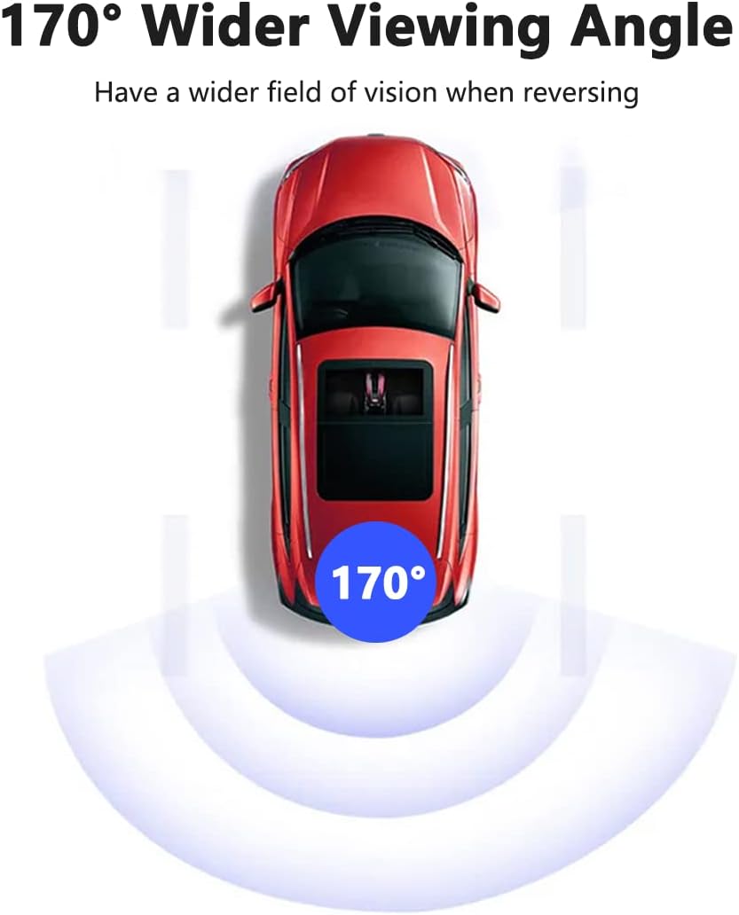 Rear View Backup Camera with Park Assist S224613