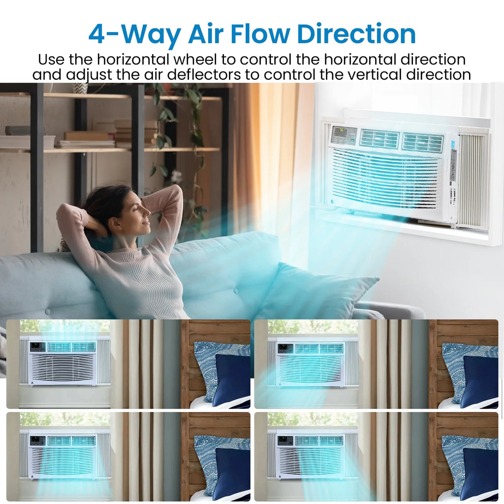 8000 BTU Smart Window Air Conditioner K29983