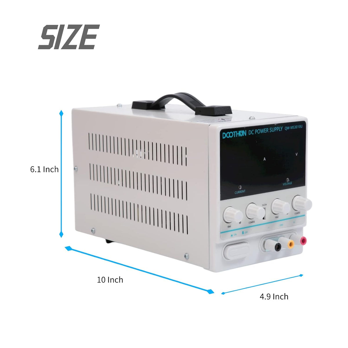 30V/10A Adjustable Switching Regulated Bench Power Supply with LED Display P724640