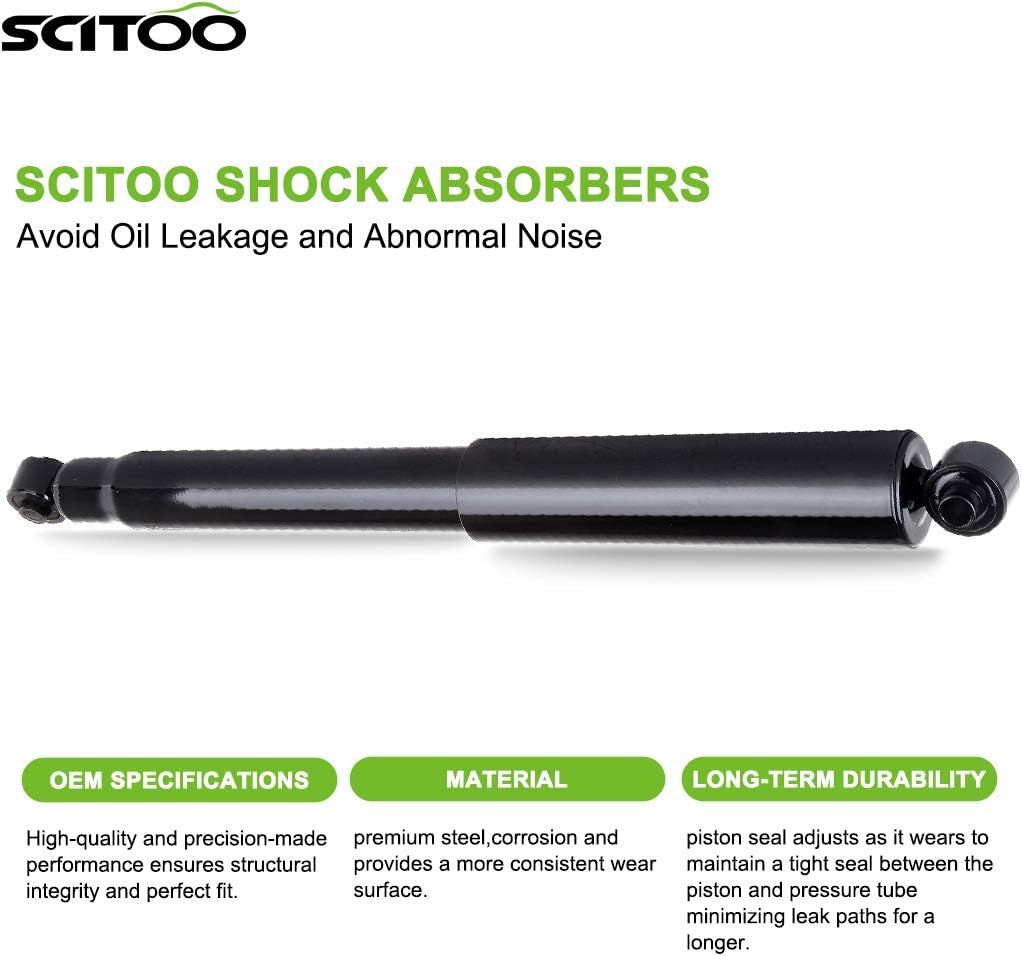 Rear Gas Struts Shock Absorbers Pack of 2 C317