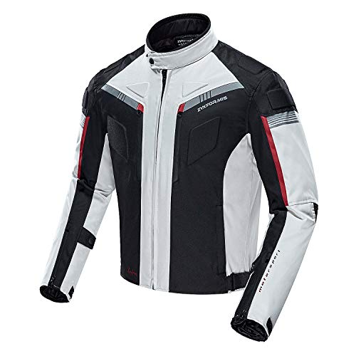 Waterproof Motorcycle Jacket with Armoured Protective Gear P485225