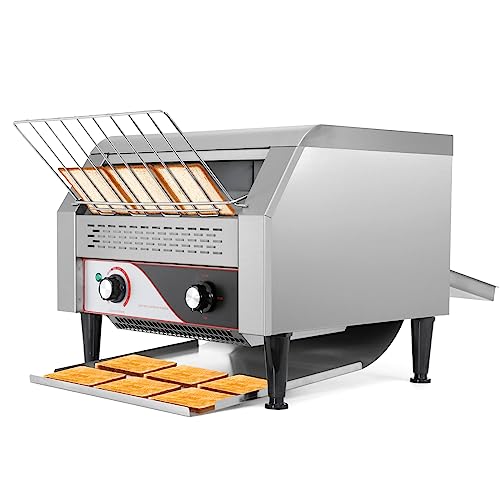 Conveyor Toaster 450 Slices/Hour 2600W Heavy Duty Commercial Toaster W866