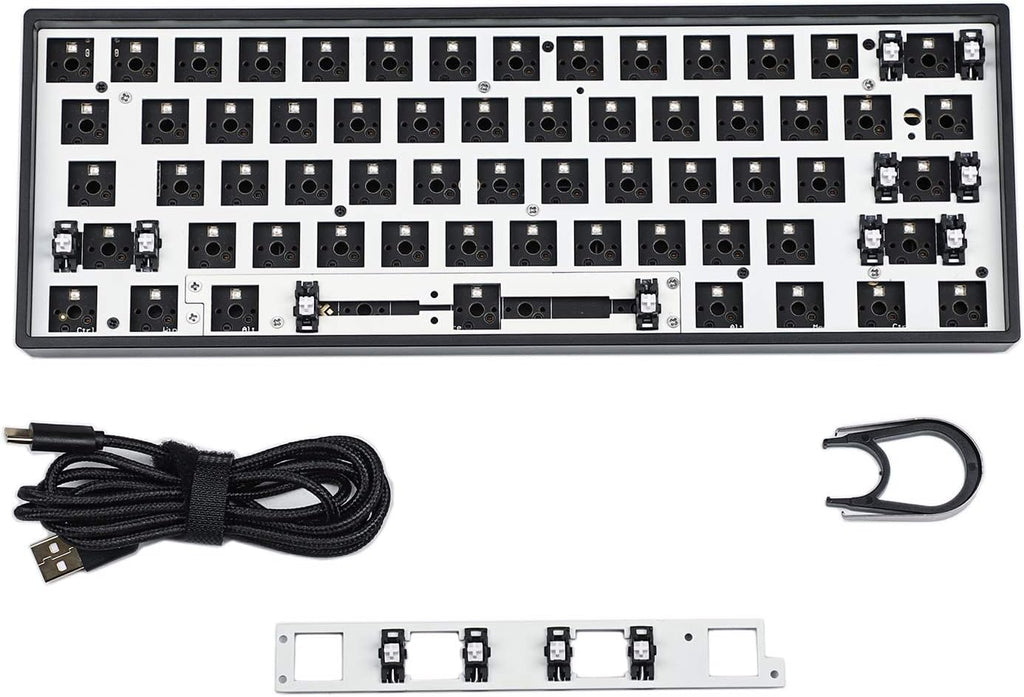 RGB Hot Swap ANSI Mechanical Keyboard DIY Kit W7173