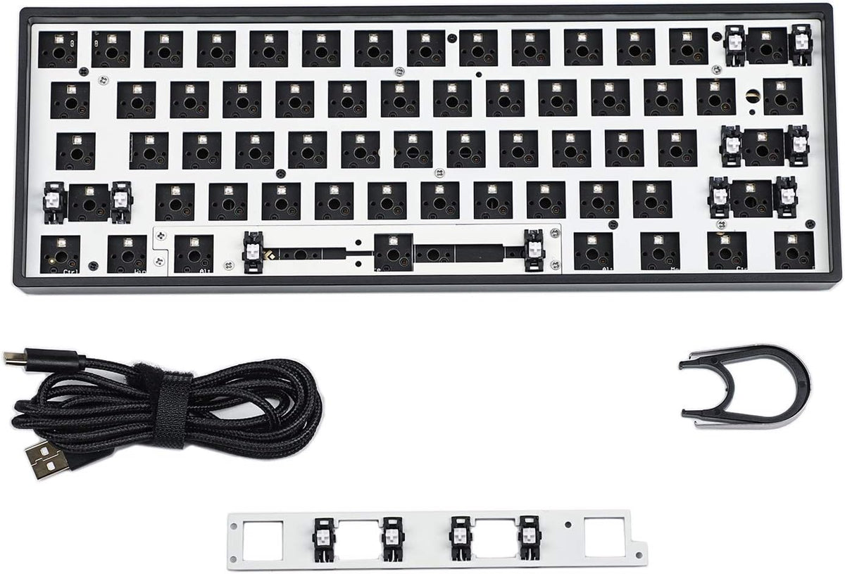RGB Hot Swap ANSI Mechanical Keyboard DIY Kit W7173