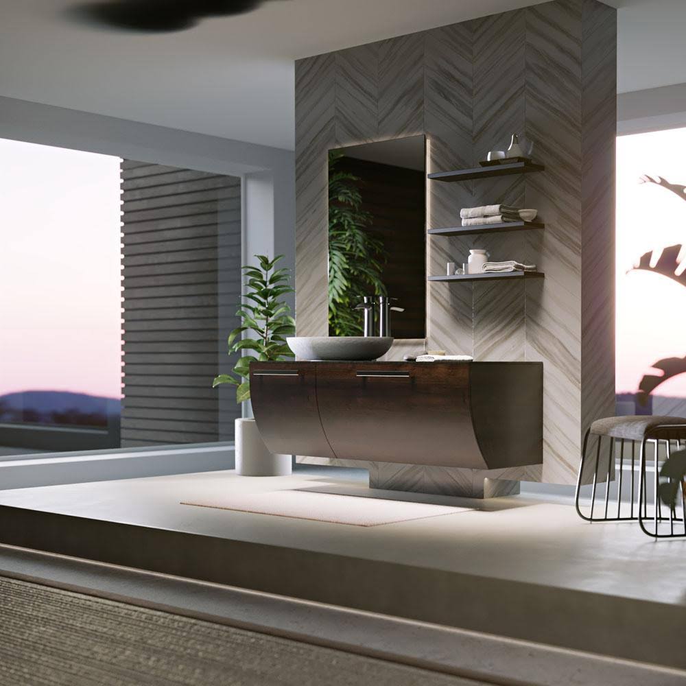 Stone Composite Oval Vessel Sink Q28942