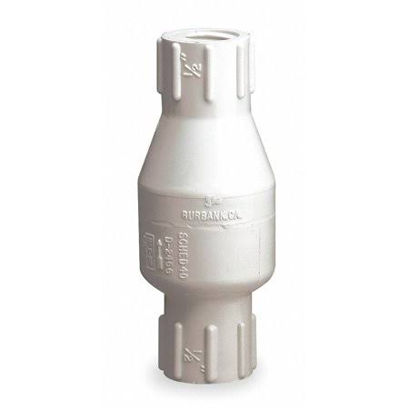 1 1/2 in PVC Inline Spring Check Valve P240089