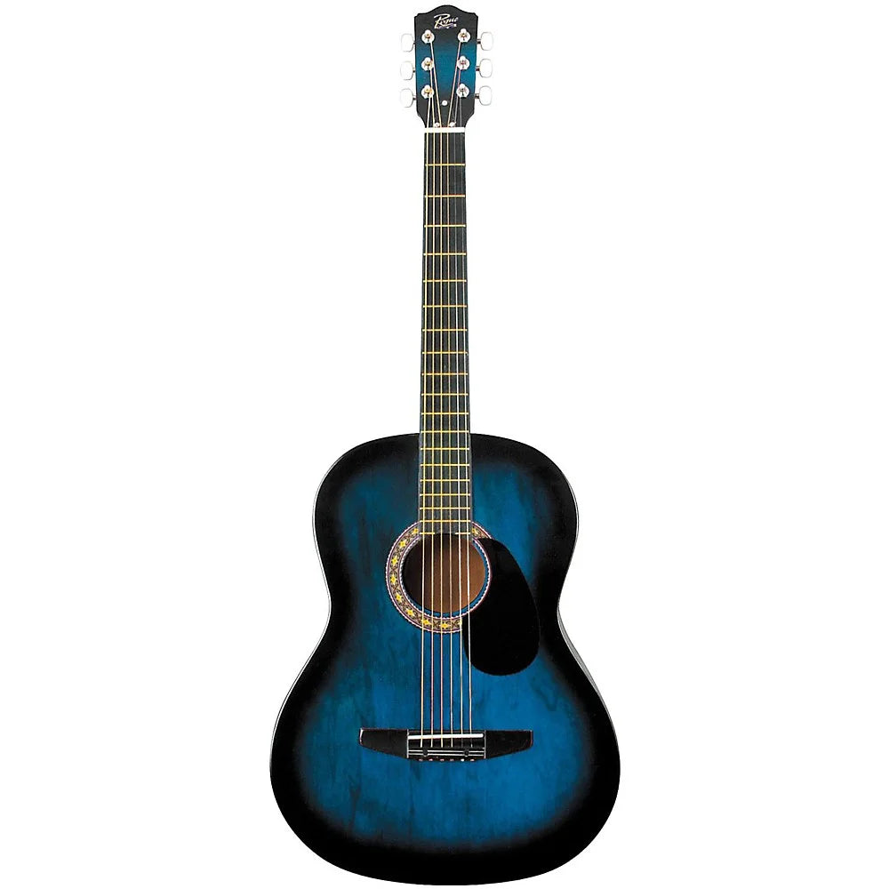 Blue Burst Acoustic Guitar F686104