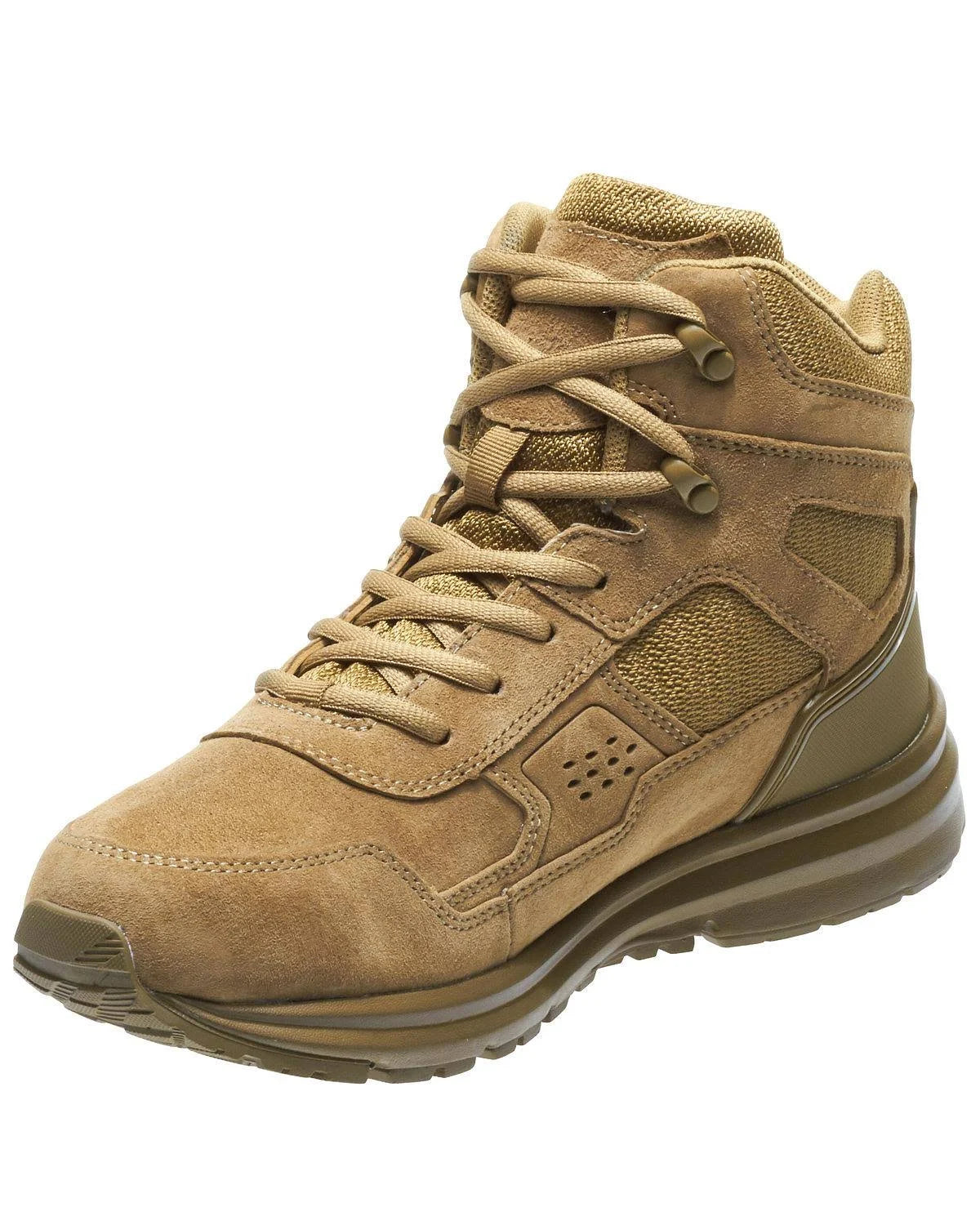 Brown Mid Work Boots Z954