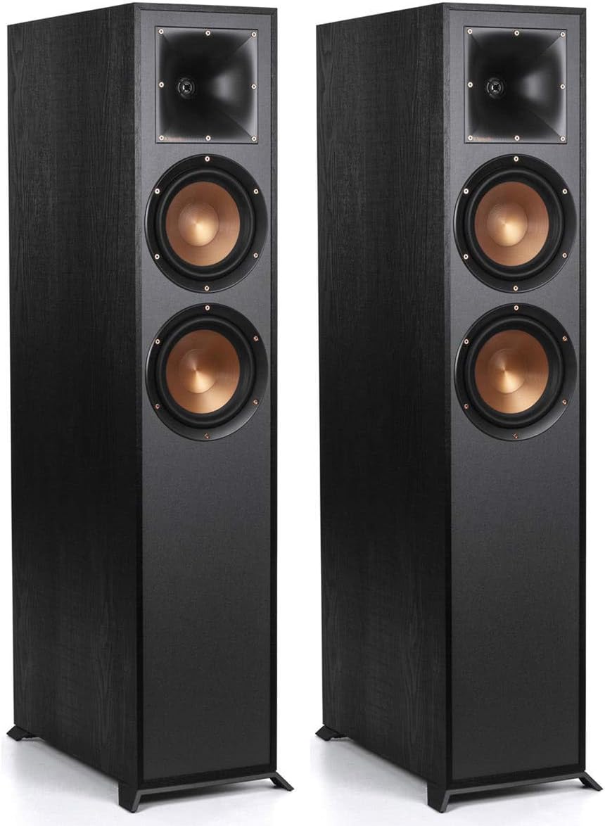 Black Floorstanding Speakers Z251811