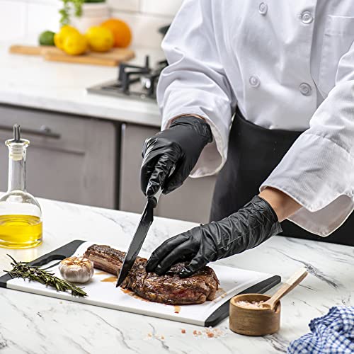 Black Nitrile Disposable Gloves S42147
