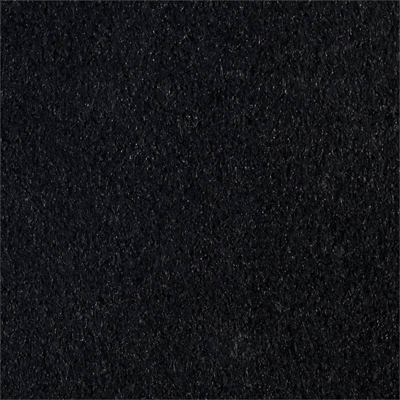 Black 1-Door Enclosed Recycled Rubber Bulletin Board P288