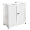 White Under Sink Bathroom Vanity Cabinet with Shelves M314