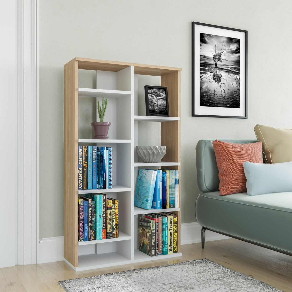 Modern Bookcase H6990