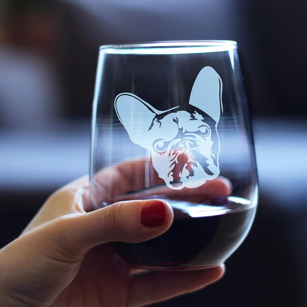 French Stemless Wine Glass 17 Oz Q545039