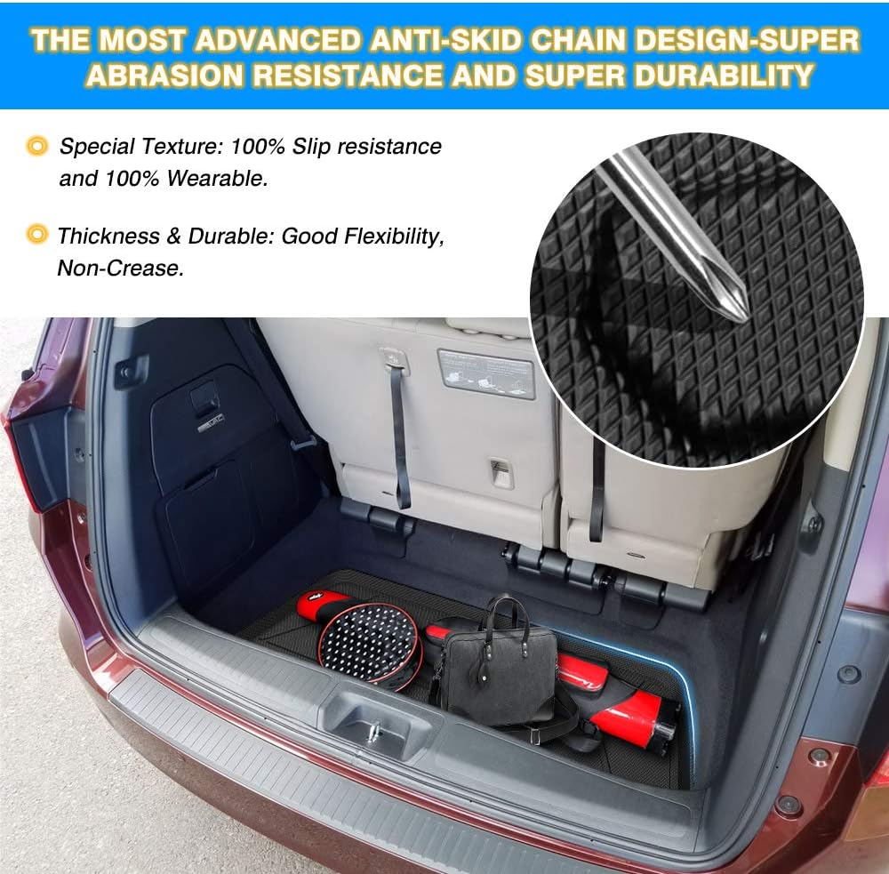 Odorless High Side 3D Trunk Floor Mat A861326