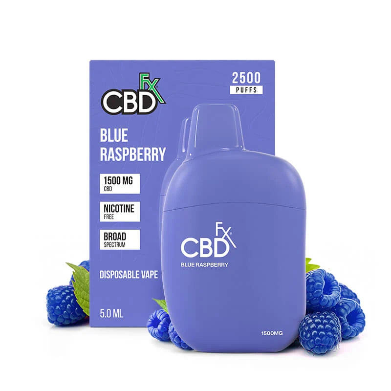 Blue Raspberry CBD Vape Pen 1500mg V296