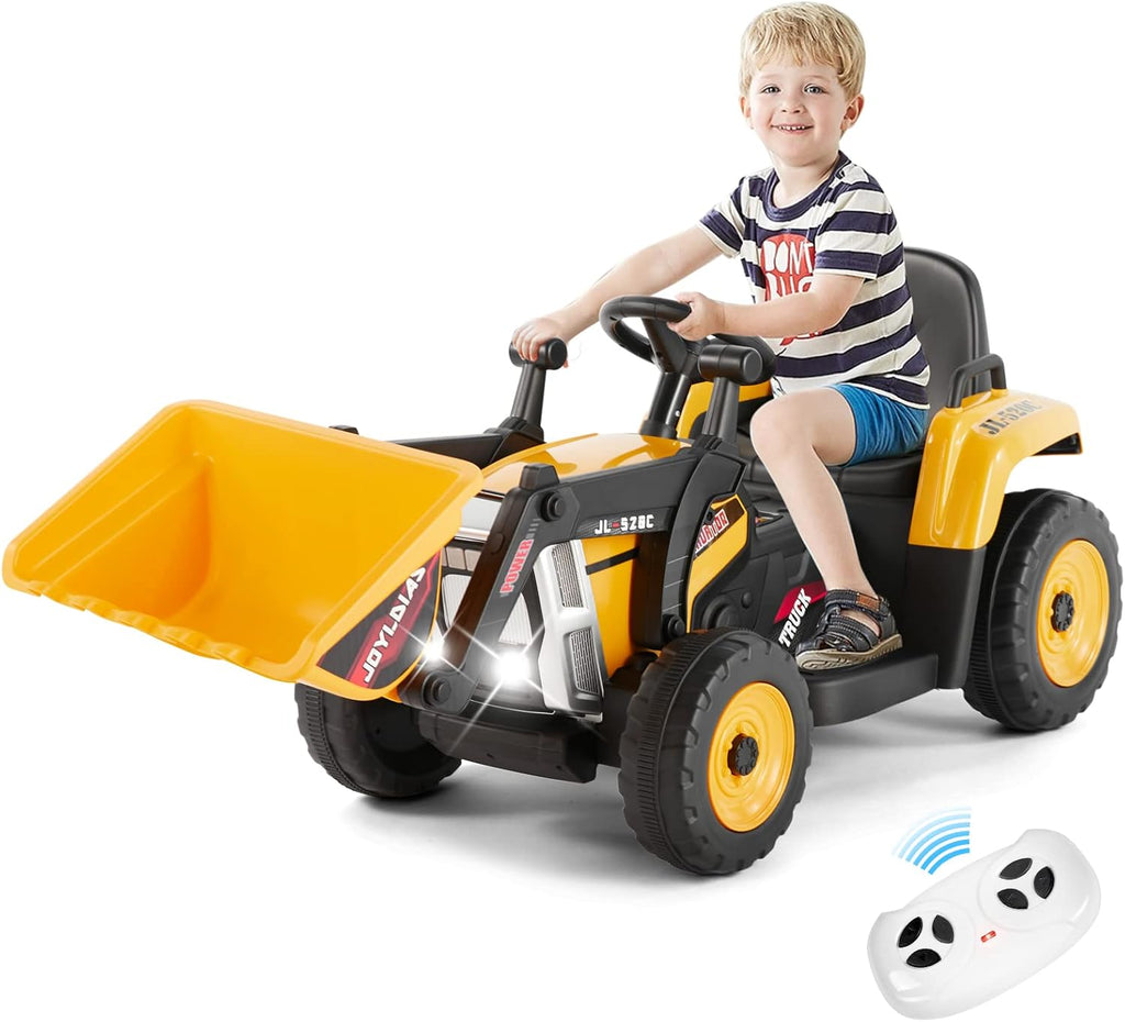 Orange 12V Ride On Excavator with Remote Control F133422