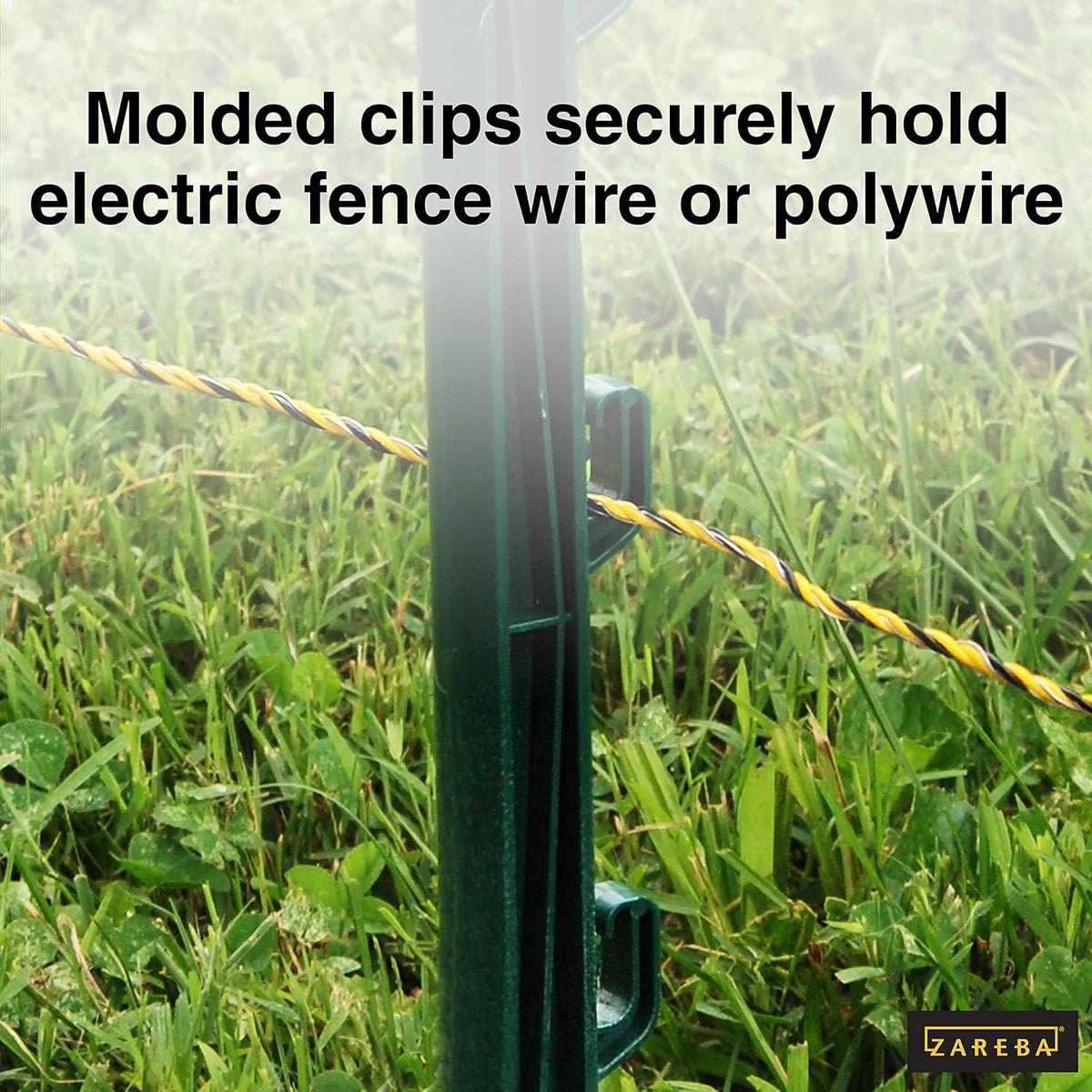 Green Garden Post for Fence (25 Pack), 30" Pack of 2 Y3433