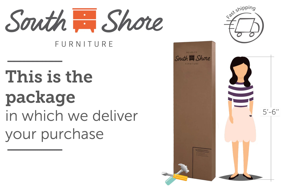 6 Drawer Double Dresser S664