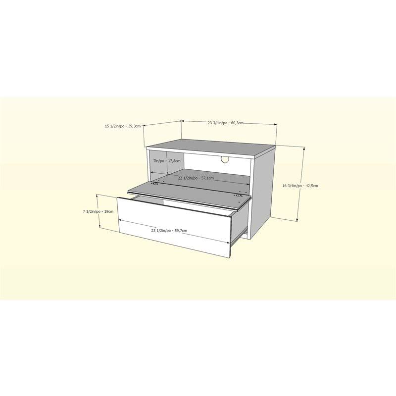 4 Piece Queen Size Bedroom Set Walnut White G3347