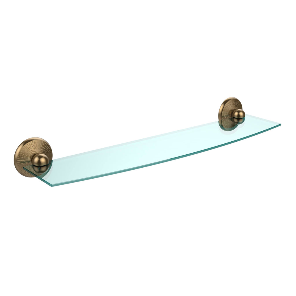 24 inch Glass Shelf Brushed Bronze H2954