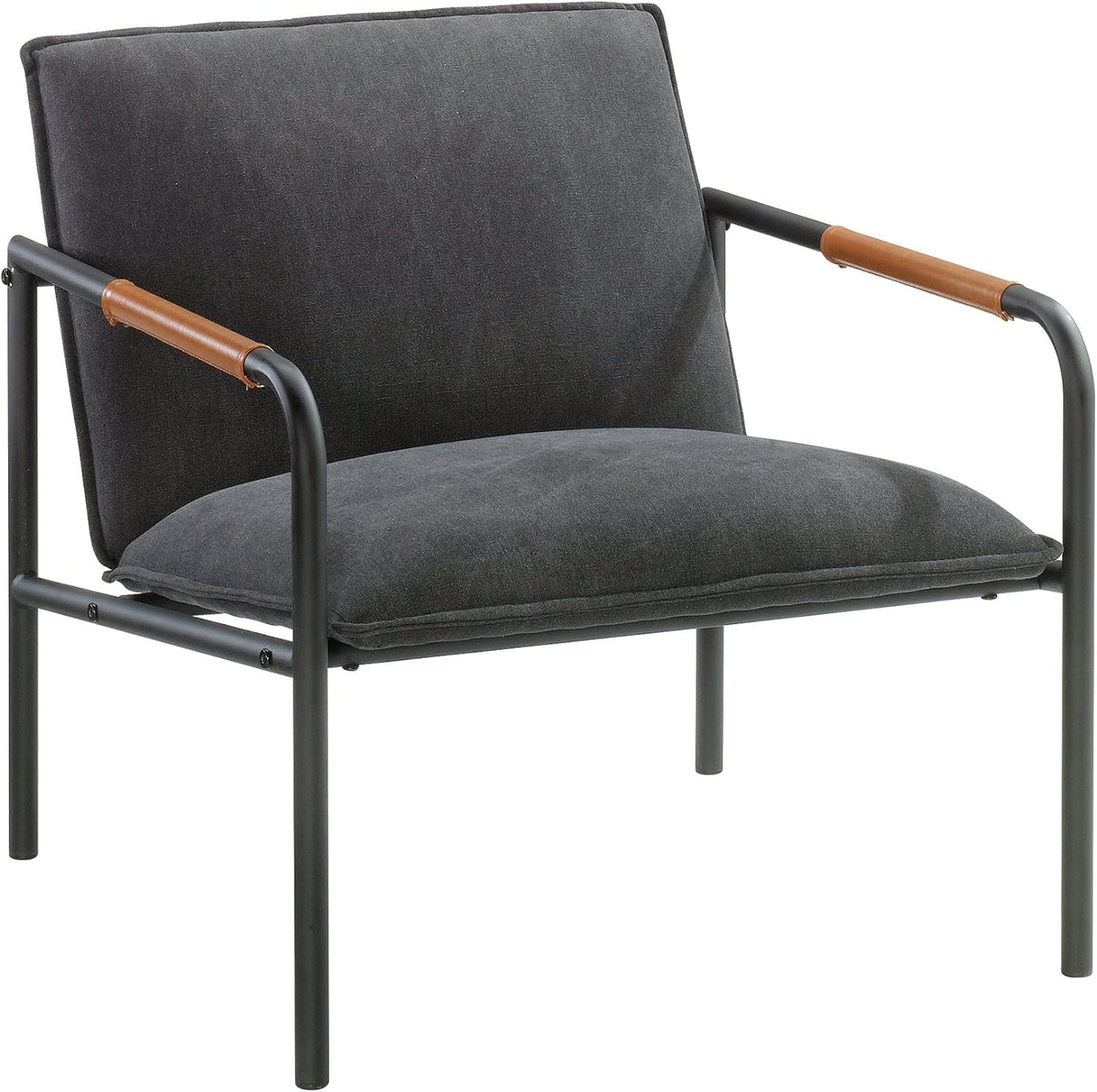 Camel Finish Lounge Chair L588