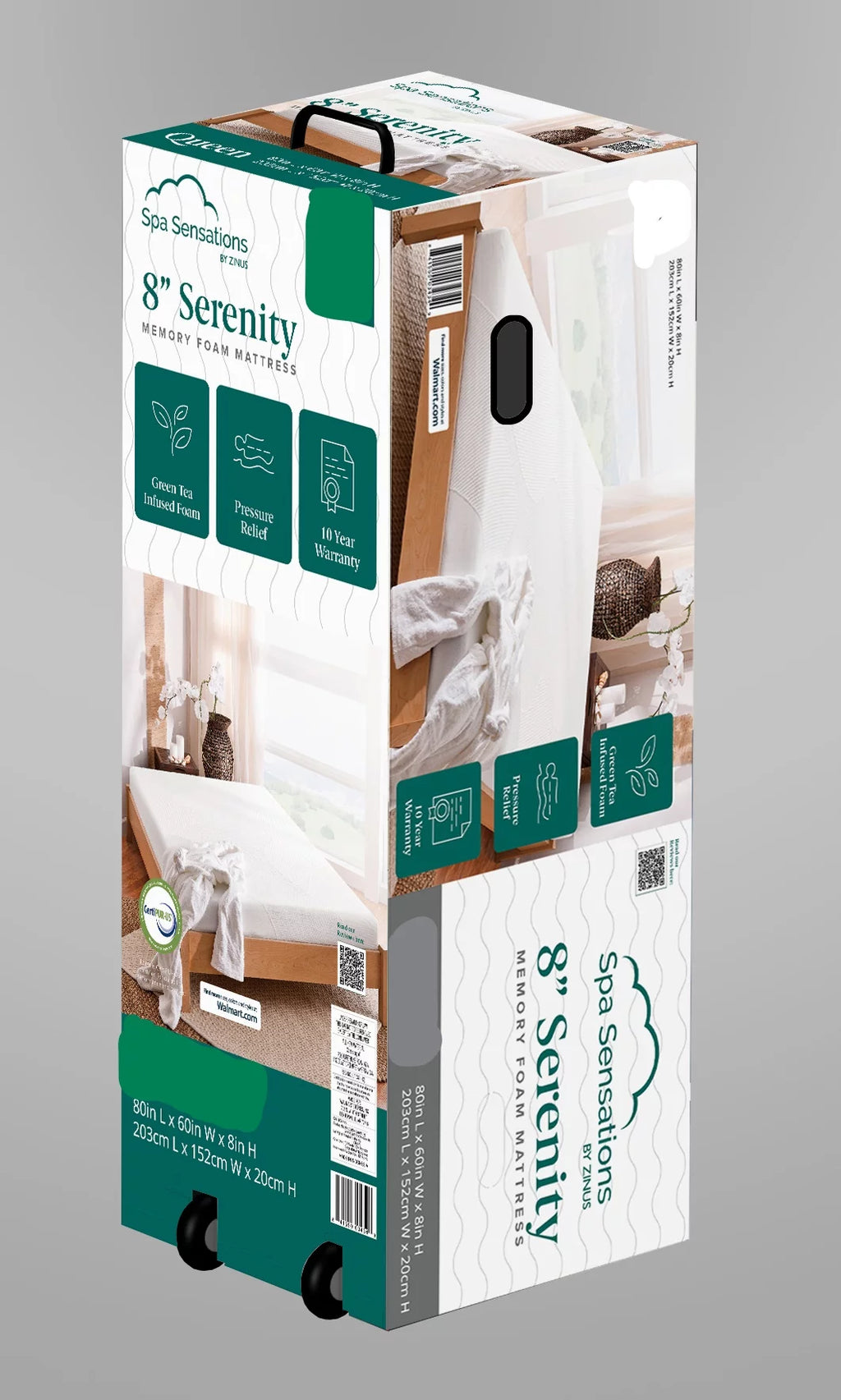 8 Memory Foam Mattress Queen R64578