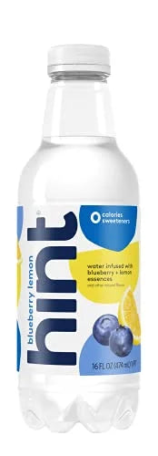 Pack of 12 16 Ounce Blueberry Lemon Water Q216