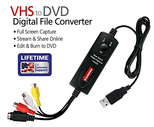 VC500 VHS to Digital File Converter U84217