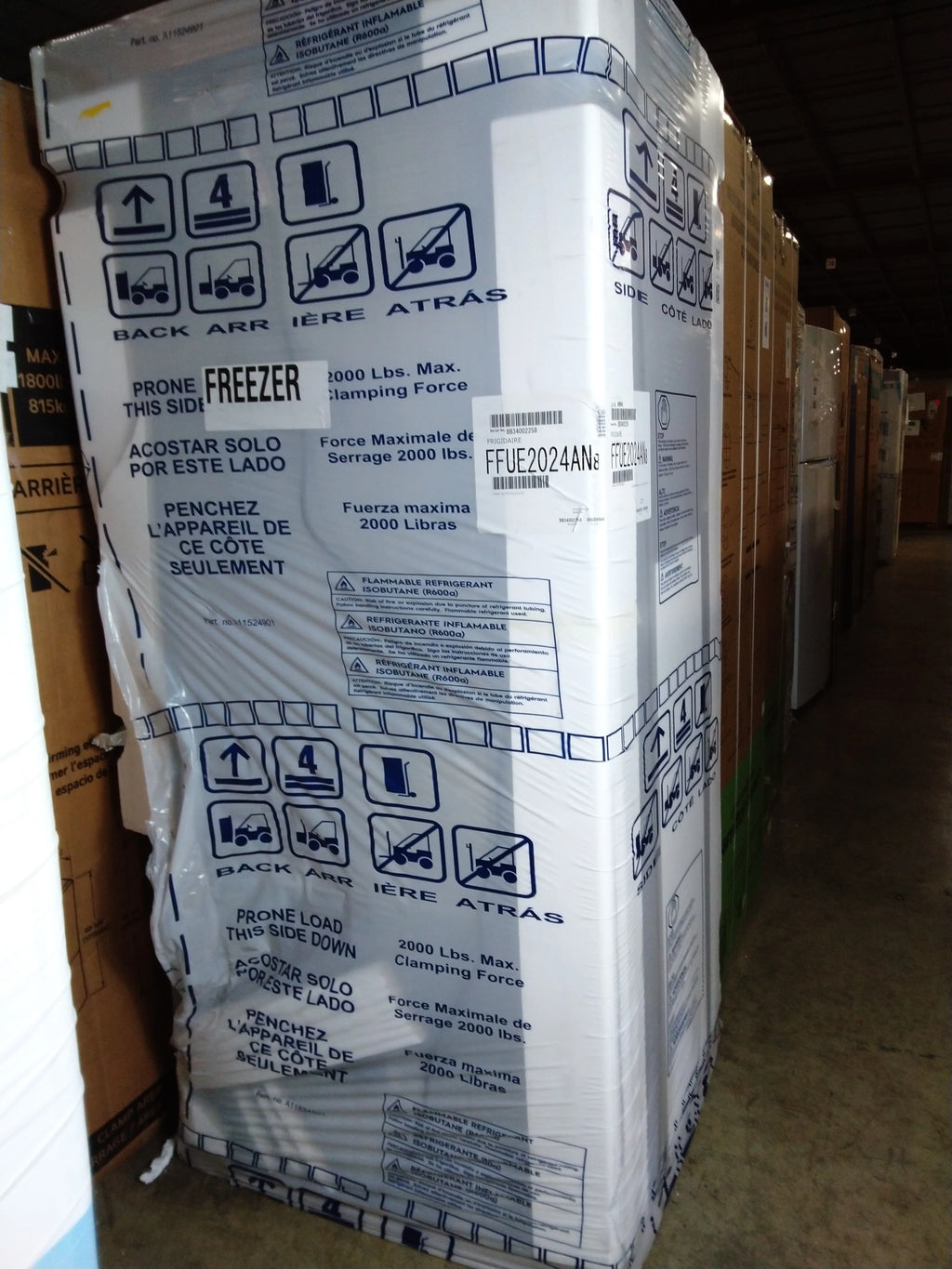 20 CU FT. Upright Freezer with Auto-Close Doors R34855