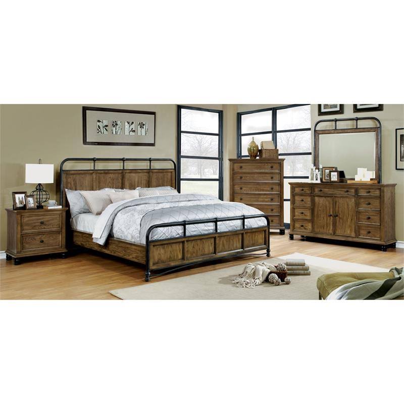 2 Drawer Nightstand in Dark Oak Y767625