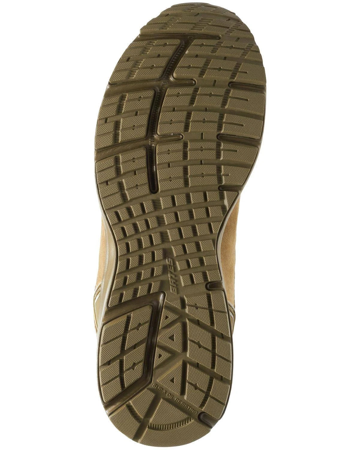 Brown Mid Work Boots Z954