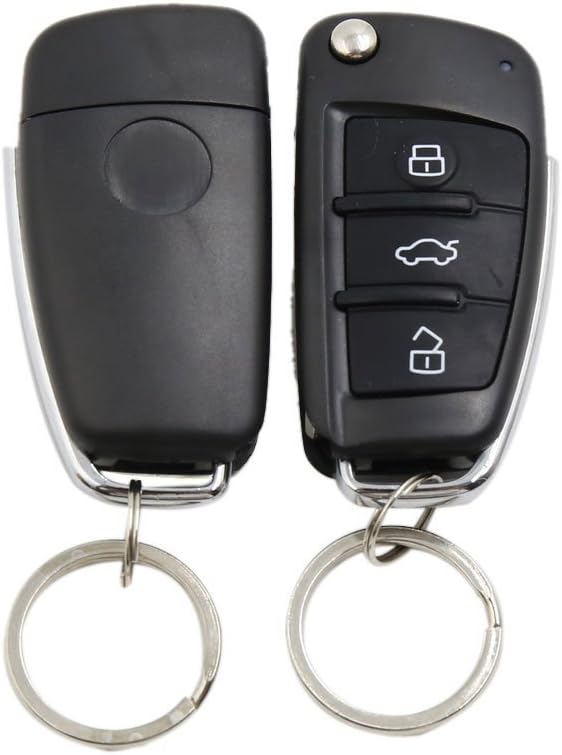 Car Alarm System Remote Central Kit Door Lock Keyless Entry System F86180