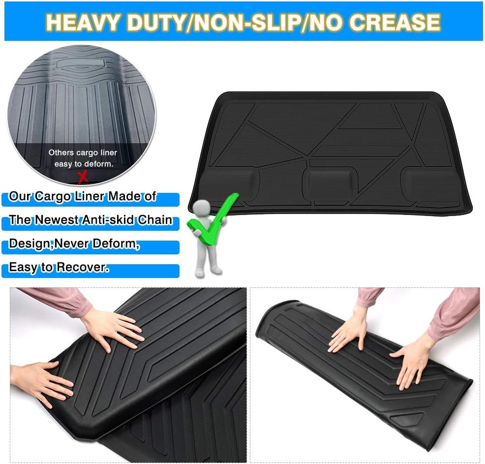 Odorless High Side 3D Trunk Floor Mat A861326