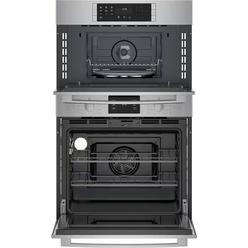 30 in. Double Electric Convection Wall Oven Microwave Stainless Steel E664