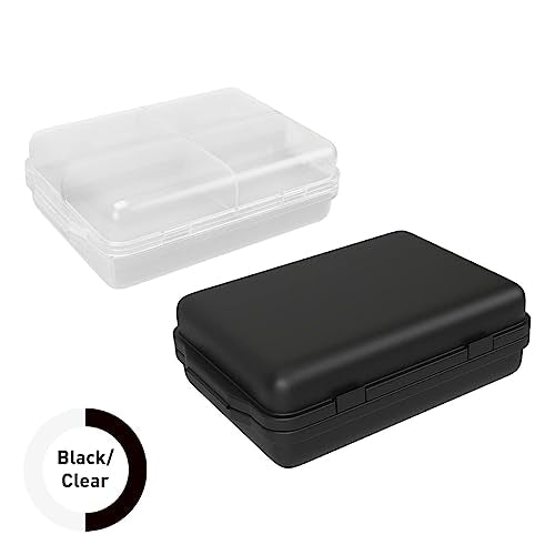 Gray Magnetic Pill Case with 7 Compartments C73387
